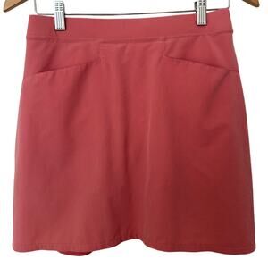RLX Ralph Lauren Pink Athletic Golf Tennis Back-Pleated Skort Skirt - Small